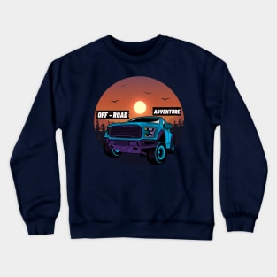 off - road adventure Crewneck Sweatshirt